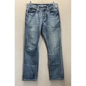 Flypaper Jeans Men's Size 29x32 Straight Fit Medium‎ Wash Blue Denim